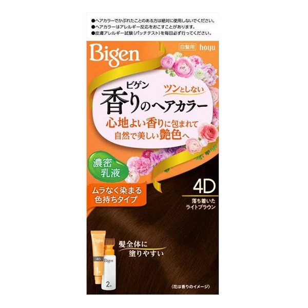 Amazon | ホーユー ビゲン香りのヘアカラークリーム4D (落ち着い
