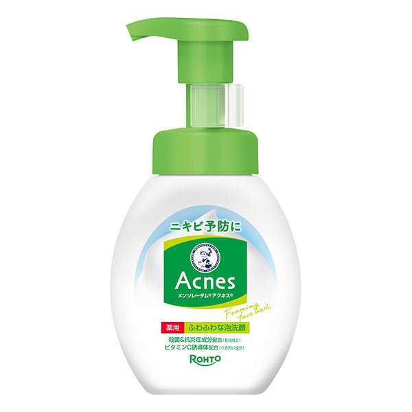 メンソレータム アクネス 薬用ふわふわな泡洗顔 160mL