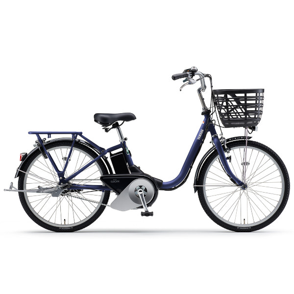ヤマハ PAS SION-U 電動アシスト自転車 2026年モデル 24インチ 内装3段 マットインディゴ