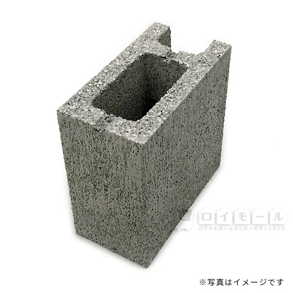 重量コンクリートブロック Ｃ種 １２ｃｍ １/２コーナー【取扱店舗 