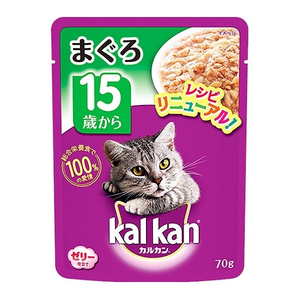 カルカン パウチ １５歳から まぐろ ゼリー仕立て ７０ｇの通販