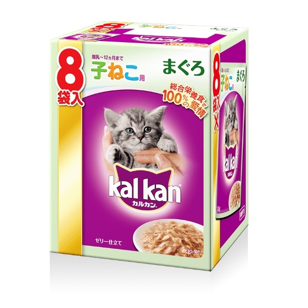 カルカン パウチ １２ヶ月までの子猫用 まぐろ ８袋入: ペット用品 | ロイヤルホームセンター公式オンラインストア「ロイモール」