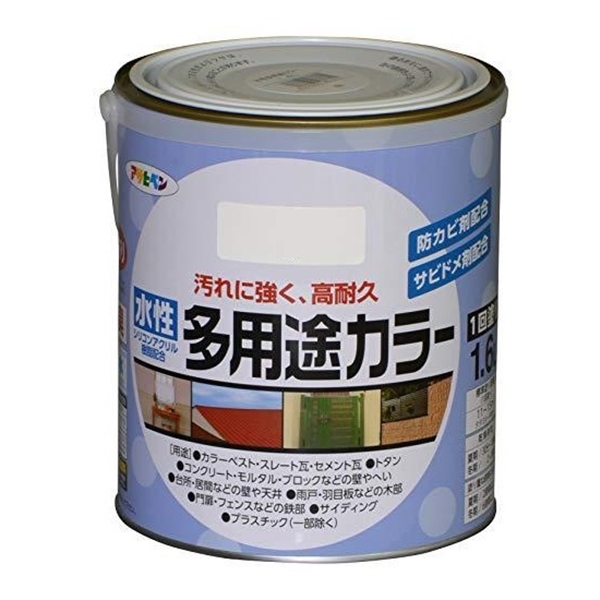 水性屋根用遮熱塗料10L こげ茶 アサヒペン すごかっ