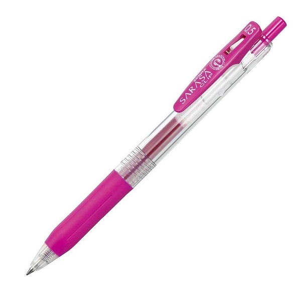 ゼブラ ジェルボールペン サラサクリップ 0.5mm マゼンダ
