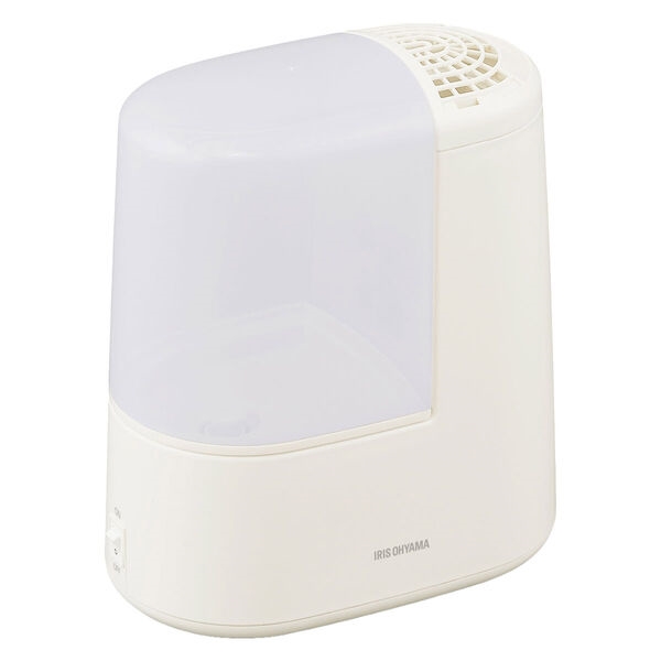 アイリス スチーム式加湿器 アイボリー AHM-H26B-C