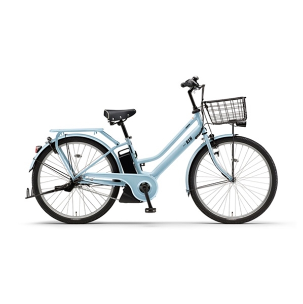 ヤマハ PAS RIN 電動アシスト自転車 26インチ 内装3段 シアンブルー シアンブルー 26インチ