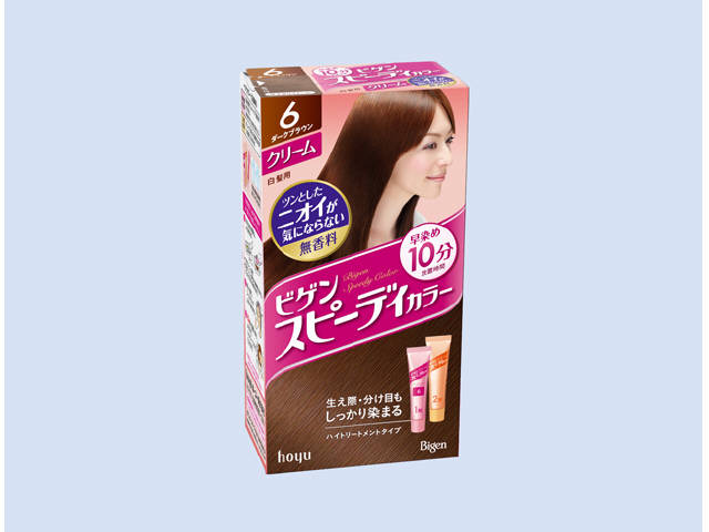 ビゲン スピーディカラー クリーム 6 ダークブラウン