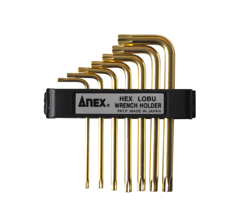 ANEX L型ヘクスローブ7本組 No639: 手工具・その他