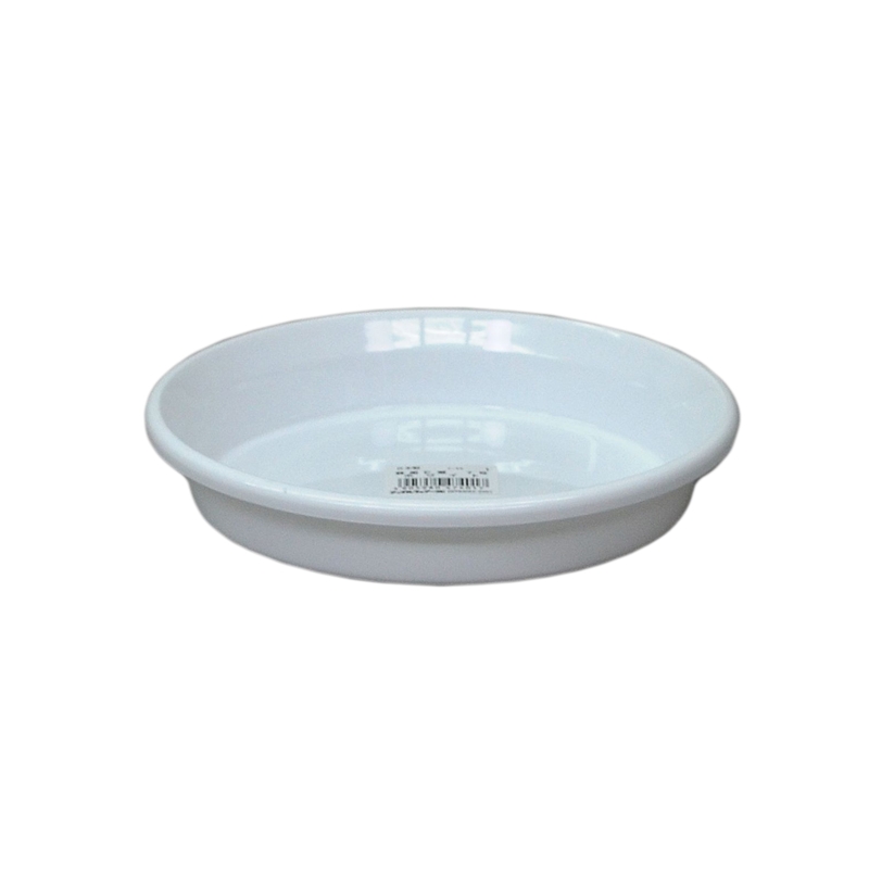 鉢皿Ｆ型　５号　ホワイト