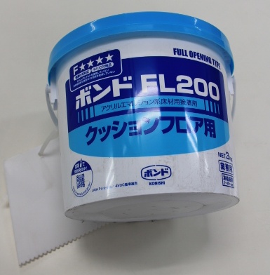 コニシ ＦＬ２００ クッションフロア用 ３ｋｇ（ポリ缶） ＃４０４４７