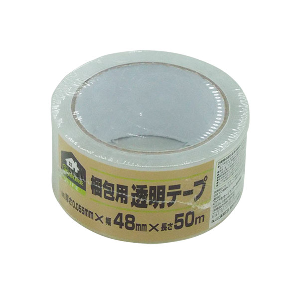 梱包用 透明テープ ４８ｍｍ×５０ｍ １巻の通販 | ロイヤルホームセンター公式ロイモール