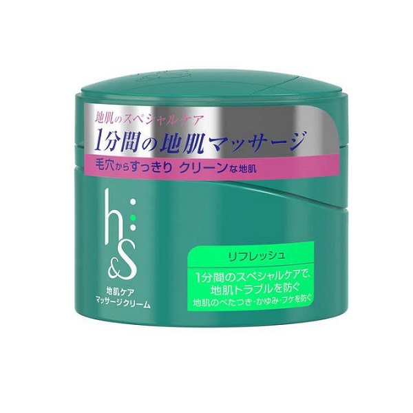 h&s リフレッシュ シリーズ 地肌ケア マッサージクリーム 185g