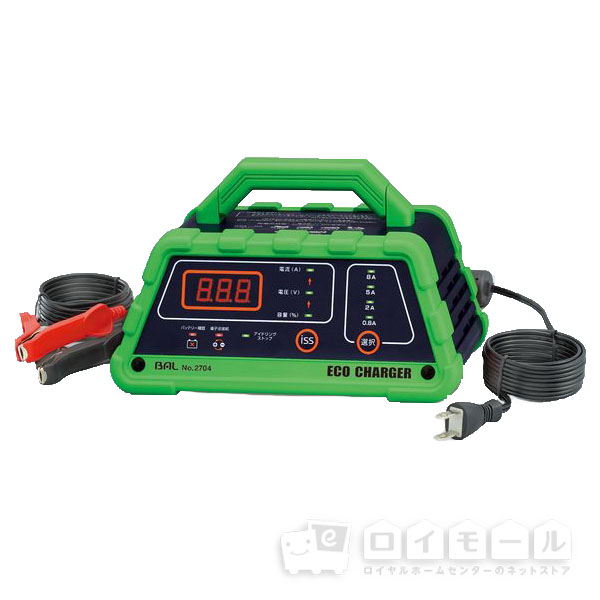 12v バッテリー充電器 エコチャージャー No 2704の通販 ロイヤルホームセンター公式ロイモール 12v バッテリー充電器 エコチャージャー No 2704の通販 ロイヤルホームセンター公式ロイモール