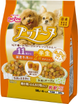 （ケース販売）プッチーヌ半生　１１歳から　ふんわり粒　牛肉　２００ｇ（５０ｇ×４）　１２個