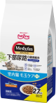 （ケース販売）メディファス　室内猫　毛玉ケアプラス　１歳から　チキン＆フィッシュ味　２．７ｋｇ（４５０ｇ×６）　４個