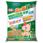 （ケース販売）猫砂楽園　森の香ダブル　７Ｌ　６個