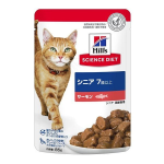 サイエンス・ダイエット　猫用　パウチ　シニア　７歳以上の高齢猫用　サーモン　８５ｇ