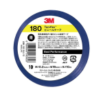 ３Ｍ　Temflex（テムフレックス）ビニールテープ　１８０　ブルー　幅１９ｍｍ×長さ１０ｍ×厚さ０.２mm