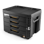 TOUGHBUILT(タフビルト) STACK TECH 4ドロワーボックス(サイドロック) TB-B1-D-74