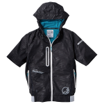 アイズフロンティア　#10205　A.S.S. 半袖ワークジャケット　ディープグレー　　ＬＬ