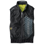 アイズフロンティア　#10217　フルハーネス対応 ユーロテイスト A.S. ワークベスト　ブラック　Ｍ