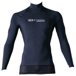 アイズフロンティア　#221　接触冷感 コンプレッション ハイネックシャツ　ネイビー　ＸＬ