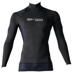 アイズフロンティア　#221　接触冷感 コンプレッション ハイネックシャツ　ブラック　Ｍ