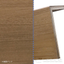 大建　化粧シート 玄関造作材　上り框　Ｌ型　ＹＮＺ３３－１６ＹＣ　クリアオーカー