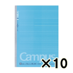 （ケース販売）コクヨ　キャンパスノート　Ａ４　ドットＢ罫・６ｍｍ　４０枚　１０冊