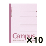 （ケース販売）コクヨ　キャンパスノート　Ａ４　Ａ罫・７ｍｍ　４０枚　１０冊