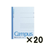 （ケース販売）コクヨ　キャンパスノート　Ａ５　Ｂ罫・６ｍｍ　３０枚　２０冊