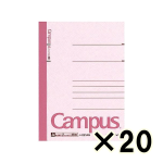 （ケース販売）コクヨ　キャンパスノート　Ａ６　Ａ罫・７ｍｍ　４８枚　２０冊