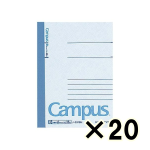 （ケース販売）コクヨ　キャンパスノート　Ｂ７　Ｂ罫・６ｍｍ　３６枚　２０冊