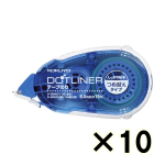 （ケース販売）コクヨ　ドットライナー　テープのり　強粘着　８．４ｍｍ×１６ｍ　１０個