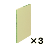 （ケース販売）コクヨ　三色刷りルーズリーフ　金銭出納帳（科目入り）　Ｂ５　２６穴　１００枚　３冊