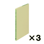 （ケース販売）コクヨ　三色刷りルーズリーフ　補助帳　Ｂ５　２６穴　１００枚　３冊