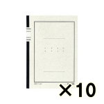 （ケース販売）コクヨ　ノート式帳簿　Ａ５　応用帳　４０枚　１０冊