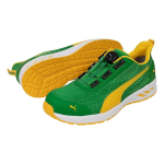 ＰＵＭＡ セーフティシューズ　グライド　グリーン　ディスク　ロー　２５.０ｃｍ