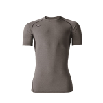 バートル　４０７１　半袖エアーフィット　バーク　Ｍ