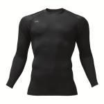 バートル　４１１２　フィッテッド（オールシーズン）　ブラック　Ｌ