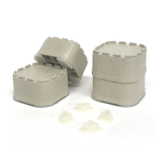 セッティングベース　洗濯機かさ上げ台　すべり止め付　４個入　ＦＳＢ－５０