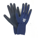 のらスタイル　１３Ｇ天然ゴム背抜き手袋　ネイビー　Ｍ