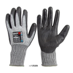 ワンダーグリップ　耐切創　ＹＯＲＯＩ４６１　Ｍ　黒ウレタン　１双　ＷＧＹＲ７１１０