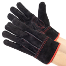 影虎　牛本革　オイル黒染背縫い　内綿　Ｌ　ＫＳ４７７