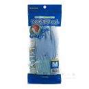 ウレタン背抜き手袋　やわらかフィット　Ｍサイズ　ブルー