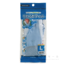 ウレタン背抜き手袋　やわらかフィット　Ｌサイズ　ブルー