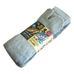 ８５２　絹綿靴下　モク　指付　４足組