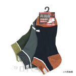 ＰＵＭＡ ソックス　ストロングハード　先丸 ショート　２５.０-２７.０ｃｍ　 ３足組　杢アソート