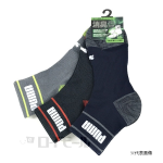 ＰＵＭＡ ソックス　デオストロング　先丸 ミドル　２５.０-２７.０ｃｍ　３足組　杢アソート