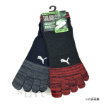 ＰＵＭＡ ソックス　デオストロング　５本指 ショート　２５.０-２７.０ｃｍ　２足組　杢アソート